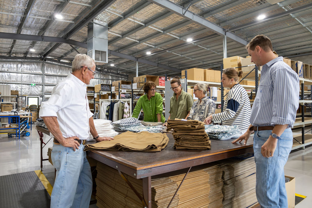 Goondiwindi Cotton product review in the warehouse